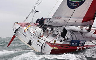 法国帆船选手伊莱斯澳洲外海落水获救　