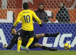 國王杯足賽　梅西獨進三球助巴塞隆納勝出
