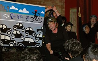 多伦多奖励倡导使用单车企业 场面热烈