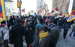 多團體聯合國集會紀念西藏抗暴50週年