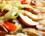 緞妹美食坊：雙菇燴白菜