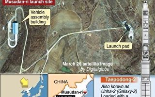 美研究機構公布第一批北韓發射火箭照片