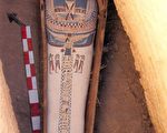 埃及考古學家發現木乃伊。（AFP）