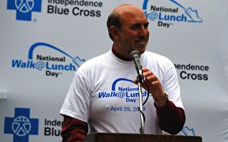 藍十字會推廣全國午餐步行日