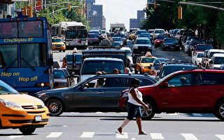 纽约司机一年堵车3.8亿小时