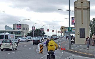 溫哥華布拉德橋單車專用道啟用