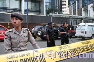 印尼首都发生连串爆炸案