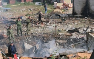 两俄国战机莫斯科郊区撞机坠毁