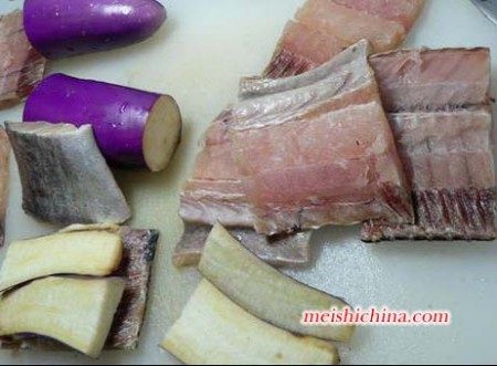 茄子帶魚圖解做法