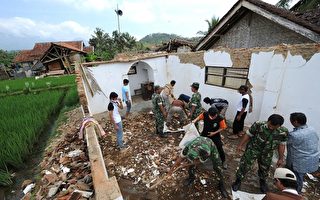 印尼地震救災工作繼續進行
