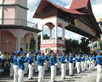 马六甲多媒体大学首届龙舟赛天国乐团受邀演奏