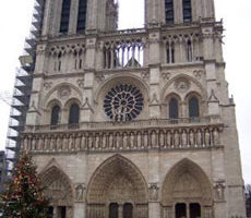 芷子：在塞納河旁眺望莊嚴的巴黎聖母院