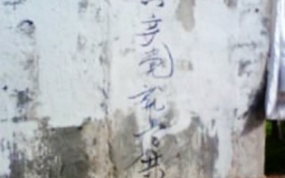 “共匪、畜牲、强盗政府”标语惊现上海