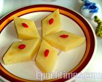 【采秀私房菜】香甜爽口的豌豆黃