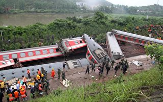 江西火車出軌增至19死 71傷