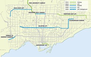 史密斯曼提改善多伦多交通10年计划