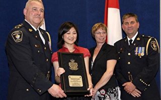 加拿大新唐人電視獲警察局新聞獎