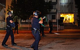 洛城移民遭警射殺 警察逮捕22名抗議者