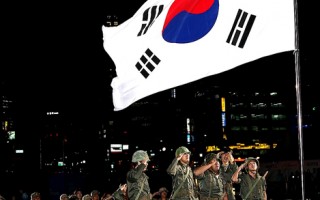 （组图）首尔收复六十周年庆典