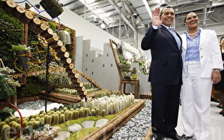 宏都拉斯總統訪花博   國際間蔚為風潮
