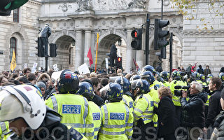 抗議學費上漲 英國各地學生再次示威