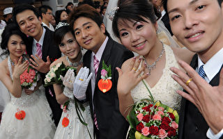 台湾9/9结婚潮 6千余对新人创纪录
