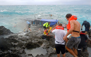 澳洲聖誕島難民船撞崖28死 環境惡劣搜救難