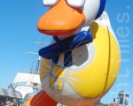 圣地亚哥海湾气球游行迎新年 喜洋洋