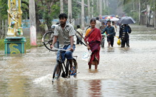 斯里蘭卡水災 百萬災民等候補給