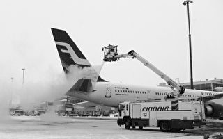 除雪有秘訣  芬蘭機場不怕風雪天