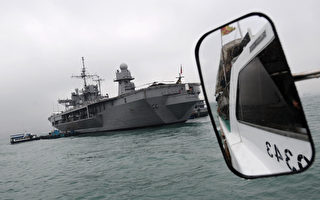 美國第七艦隊旗艦藍嶺號訪問香港