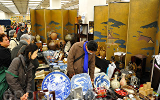 日本古董市吸引中国人寻宝