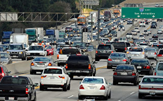 去年美国交通堵塞恶化