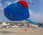 組圖：絢麗多彩 法國國際風箏節開幕
