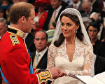 組圖： 神聖宣誓 威廉王子正式成婚