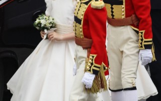 组图：王室婚礼 可爱小伴童成亮点