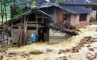 中国13省遭洪灾 未来强降雨致Ⅲ级应急