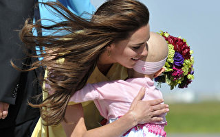 組圖：親睹凱特王妃 6歲癌病女童圓夢