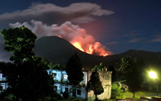 印尼火山爆发 4836名居民撤离