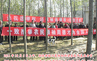 【投书】河东村民推动选举并追讨退耕还林款
