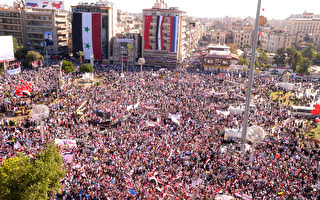阿萨得持续镇压叙利亚抗议人群