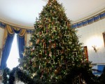 組圖：2011年白宮聖誕樹閃亮登場