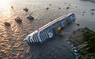意大利搁浅邮轮目前5死15人失踪