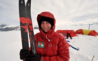 英女探险家 独力滑雪横越南极