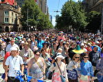 組圖：澳洲文化之都墨爾本國慶日慶典