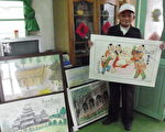 83歲畫家吳友道 畫風獨特表現純真