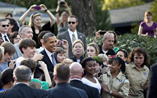 奧巴馬總統訪亞特蘭大為競選募捐