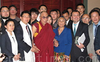 達賴喇嘛美西會見華人代表