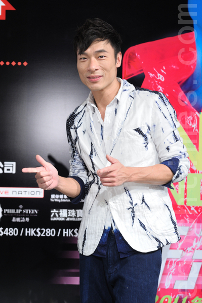 许志安自从和Sammi复合之后,婚讯传闻不断。(摄影:宋祥龙/大纪元) 许志安自从和Sammi复合之后,婚讯传闻不断。(摄影:宋祥龙/大纪元)