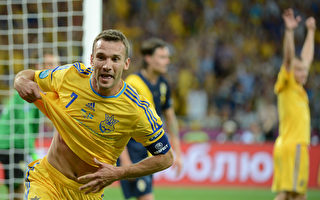 2012歐洲盃：烏克蘭2：1瑞典